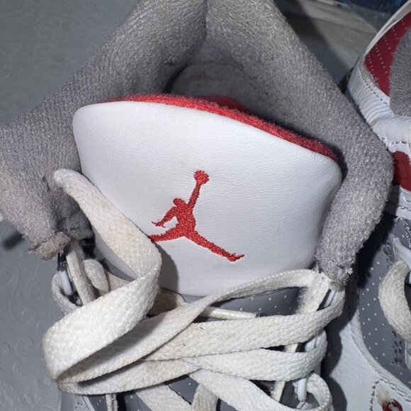 Jordan 3 Retro Mid Fire Red Size 7Y DM0967-160 - Picture 6 of 14
